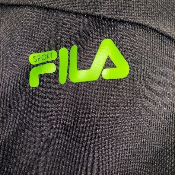 FILA Sport Jogging Jacket, Green/Black, Zipper Front, Pockets, XS - Picture 3 of 11